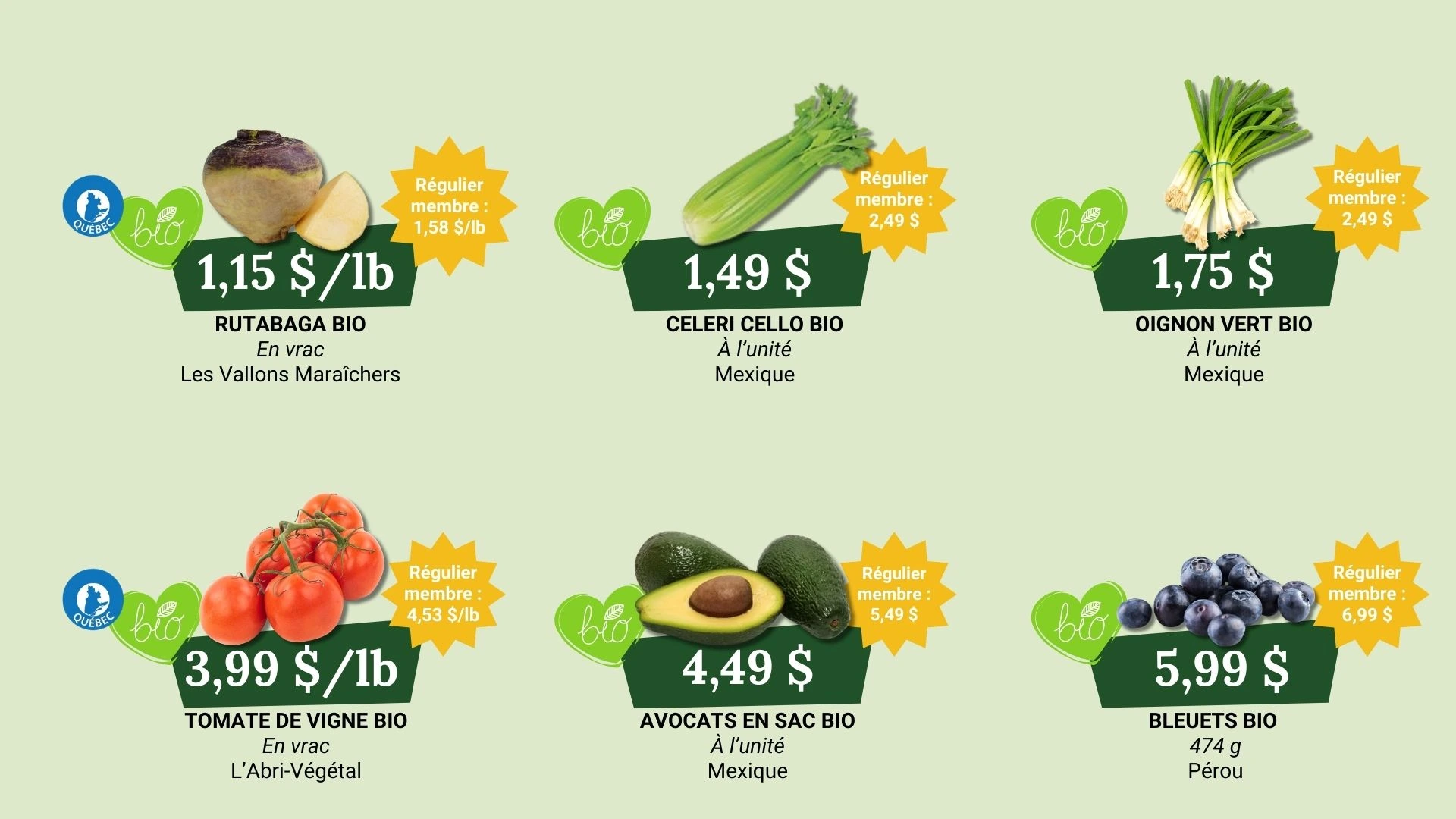 circulaire fruits et légumes 20 aout au 2 septembre 2025 - coop alentour